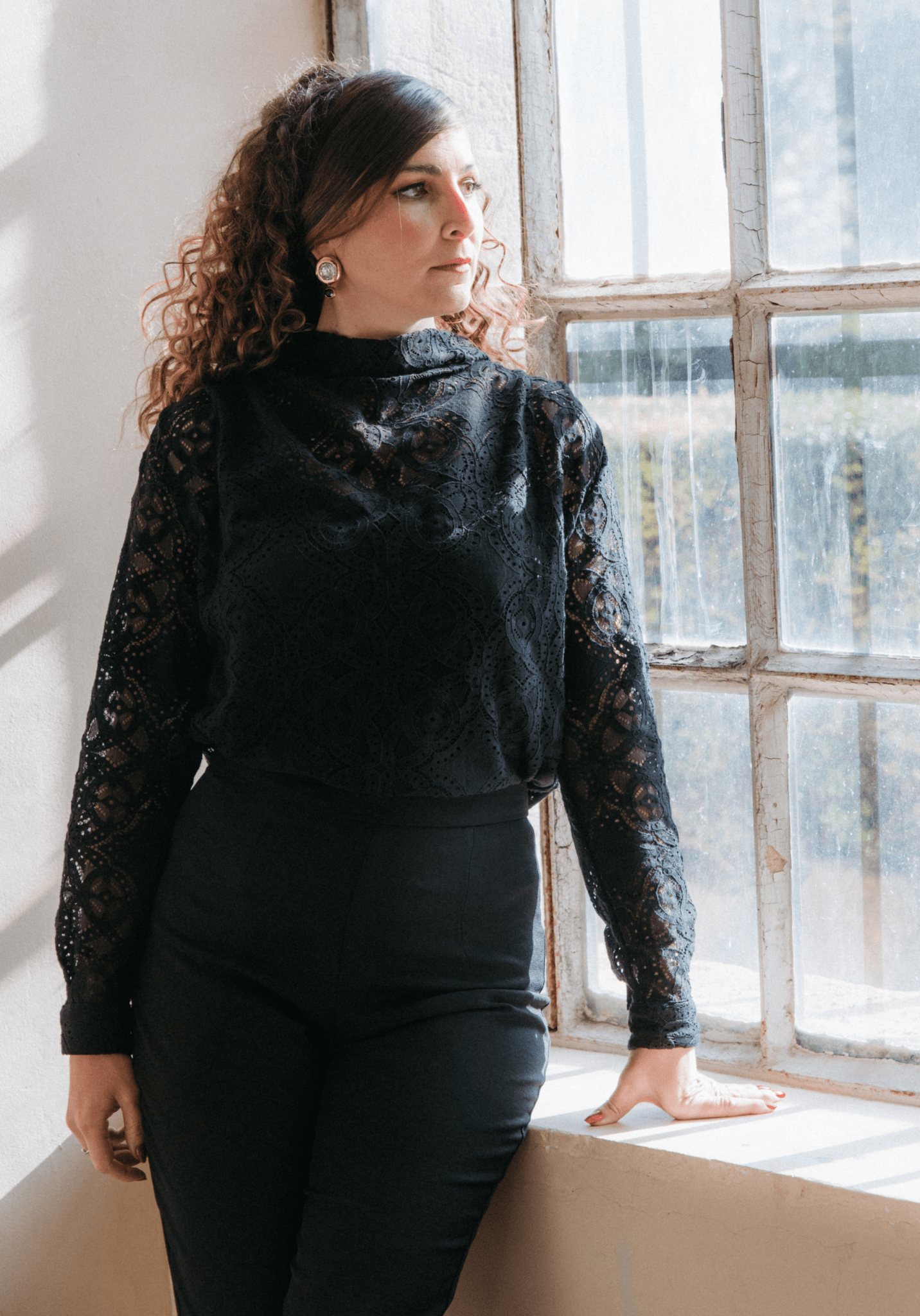 Patron couture blouse Tempête / PDF (A4, A3, A0, US Letter) - Cadres, Calques par Taille, Vidéoprojection - Maison Fauve