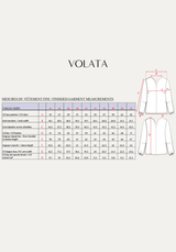 Patron couture blouse Volata - Patron pochette - Maison Fauve