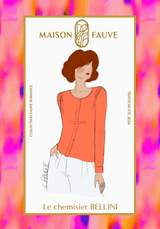 Patron couture chemisier Bellini - Patron pochette - Maison Fauve