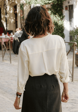 Patron couture chemisier Scala / PDF (A4, A3, A0, US Letter) - Cadres, Calques par Taille, Vidéoprojection - Maison Fauve