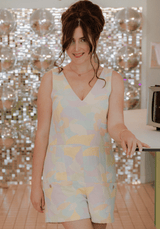 Patron couture combishort, robe Cosmopolitan / PDF (A4, A3, A0, US Letter) - Cadres, Calques par Taille, Vidéoprojection - Maison Fauve