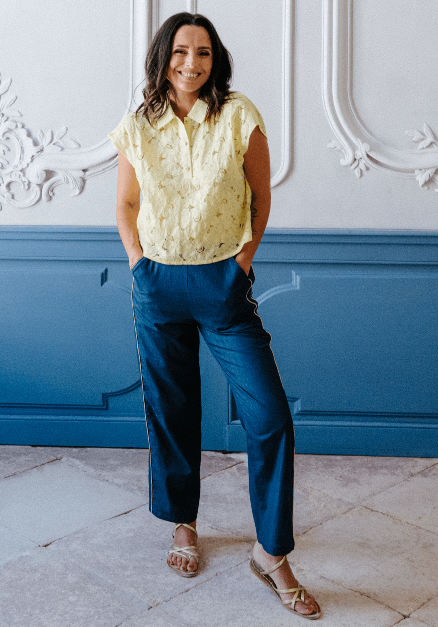 Patron couture gratuit pantalon Mellow / PDF à télécharger - Maison Fauve