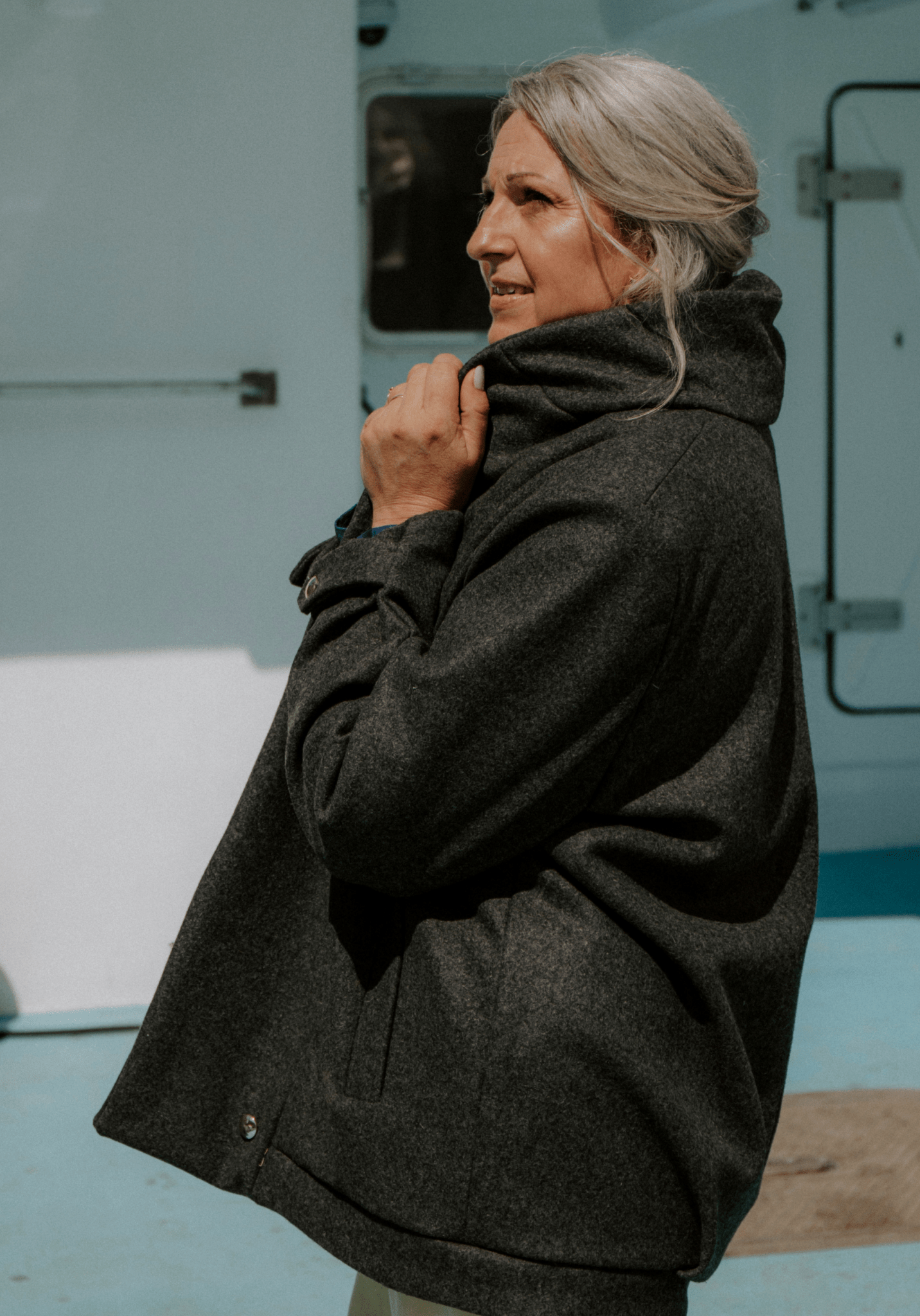 Patron couture manteau Cliff / PDF (A4, A3, A0, US Letter) - Cadres, Calques par Taille, Vidéoprojection - Maison Fauve