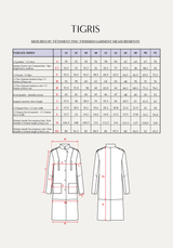 Patron couture manteau Tigris / PDF (A4, A3, A0, US Letter) - Cadres, Calques par Taille, Vidéoprojection - Maison Fauve