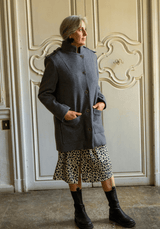 Patron couture manteau Tigris / PDF (A4, A3, A0, US Letter) - Cadres, Calques par Taille, Vidéoprojection - Maison Fauve
