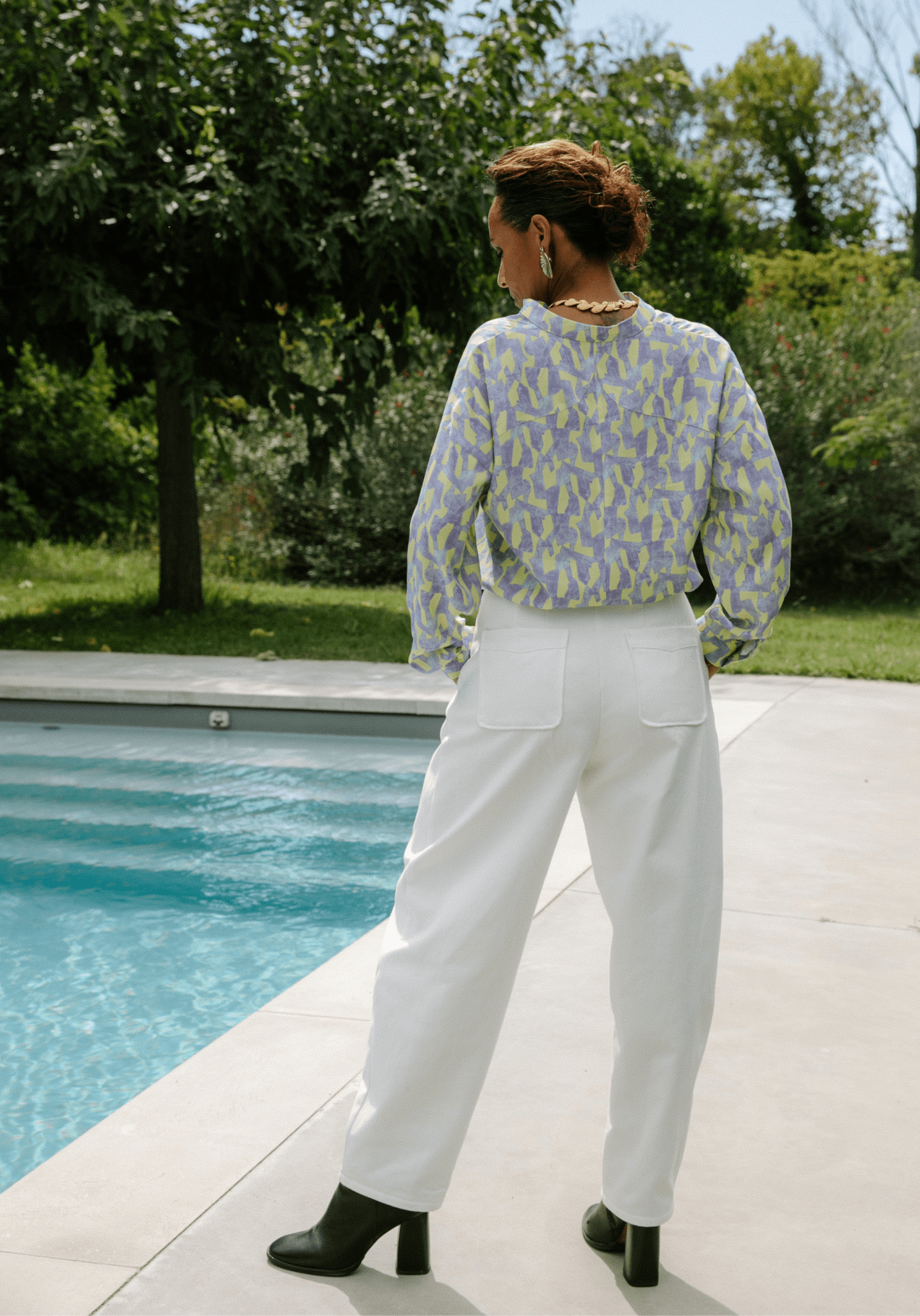 Patron couture pantalon Andrea - Patron pochette - Maison Fauve