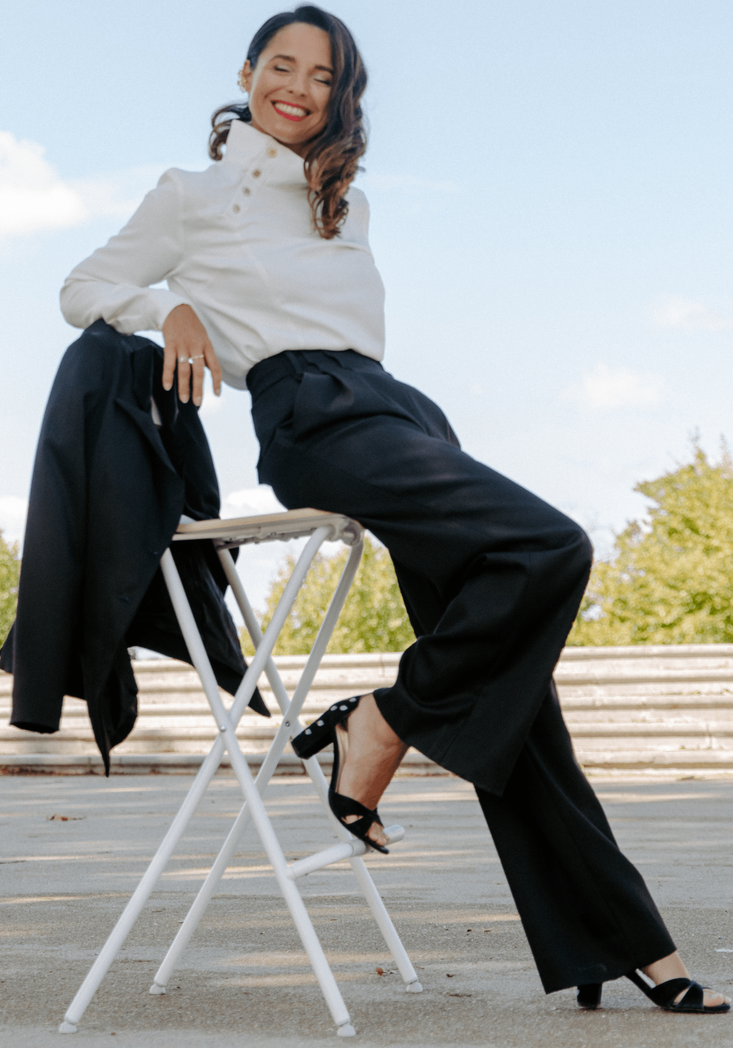 Patron couture pantalon Brooklyn / PDF (A4, A3, A0, US Letter) - Cadres, Calques par Taille, Vidéoprojection - Maison Fauve