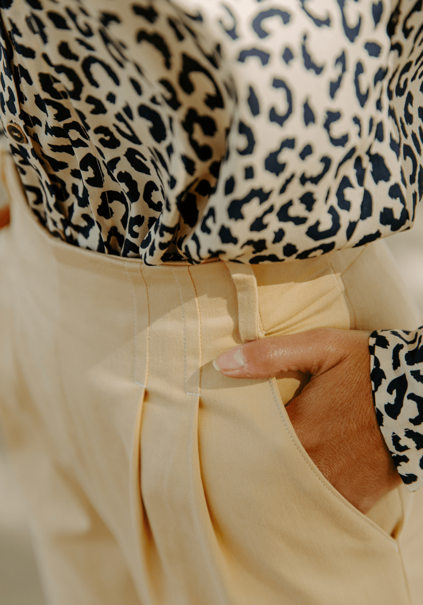 Patron couture pantalon Brooklyn / PDF (A4, A3, A0, US Letter) - Cadres, Calques par Taille, Vidéoprojection - Maison Fauve