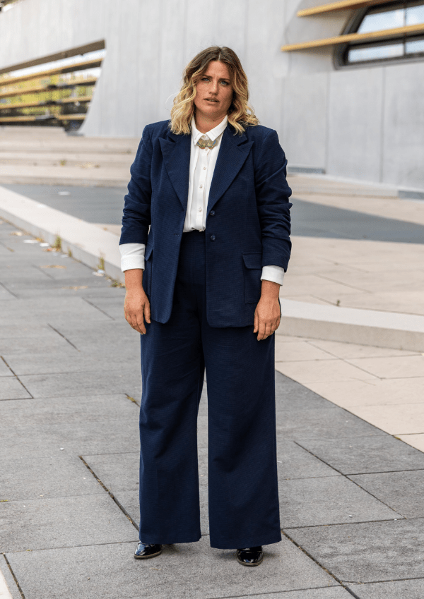 Patron couture pantalon Brooklyn / PDF (A4, A3, A0, US Letter) - Cadres, Calques par Taille, Vidéoprojection - Maison Fauve