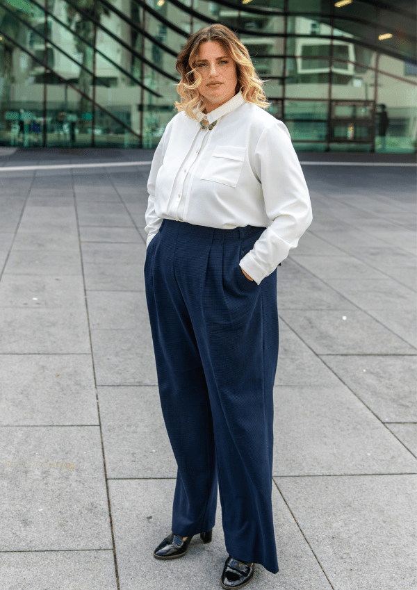 Patron couture pantalon Brooklyn / PDF (A4, A3, A0, US Letter) - Cadres, Calques par Taille, Vidéoprojection - Maison Fauve