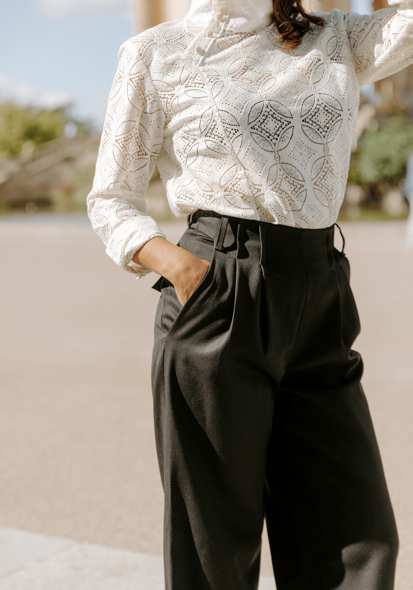 Patron couture pantalon Brooklyn / PDF (A4, A3, A0, US Letter) - Cadres, Calques par Taille, Vidéoprojection - Maison Fauve