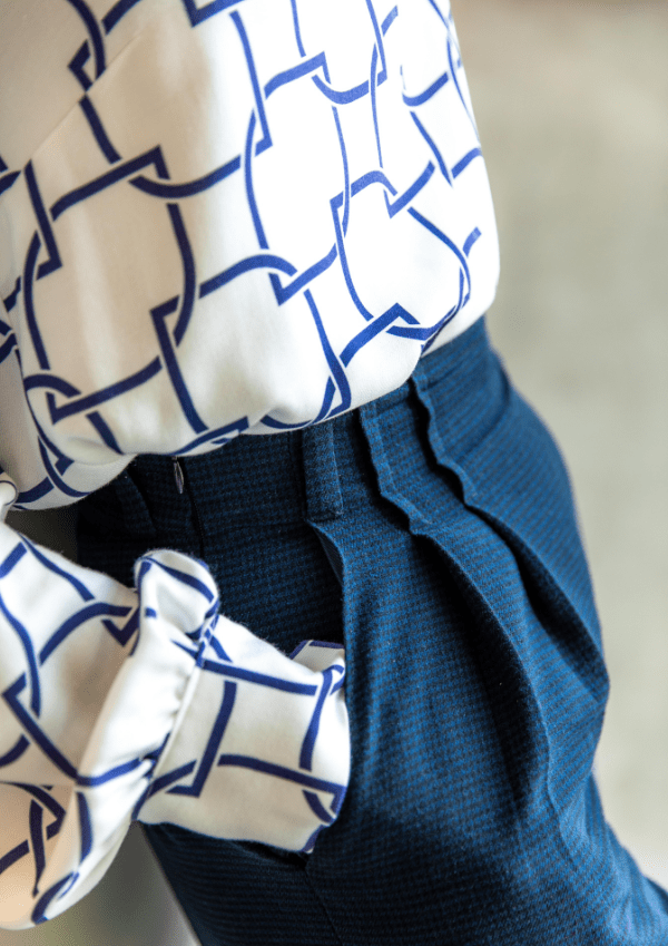 Patron couture pantalon Brooklyn / PDF (A4, A3, A0, US Letter) - Cadres, Calques par Taille, Vidéoprojection - Maison Fauve