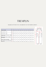 Patron couture pantalon Tremplin / PDF (A4, A3, A0, US Letter) - Cadres, Calques par Taille, Vidéoprojection - Maison Fauve
