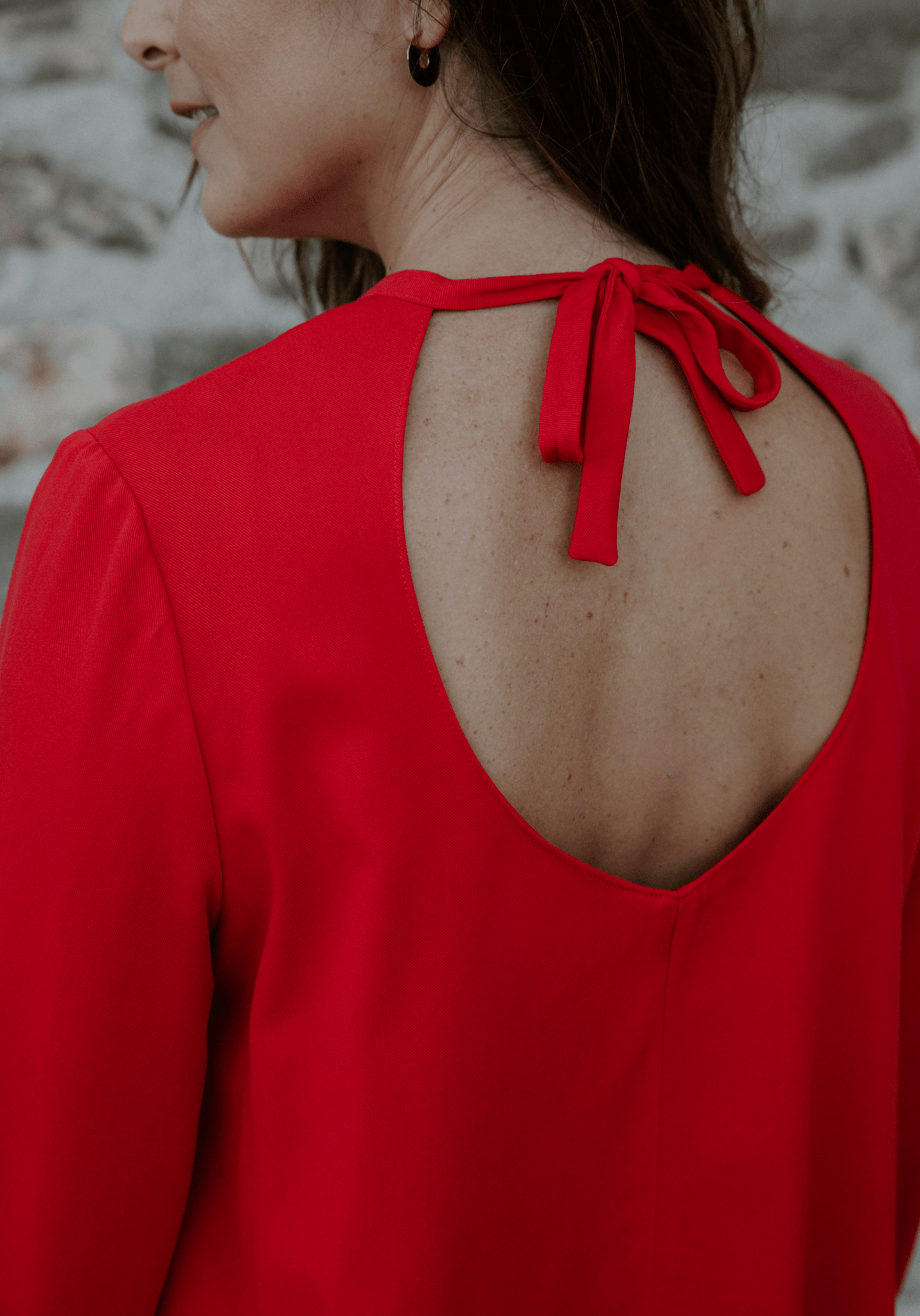 Patron couture robe, blouse Mia / PDF (A4, A3, A0, US Letter) - Cadres, Calques par Taille, Vidéoprojection - Maison Fauve