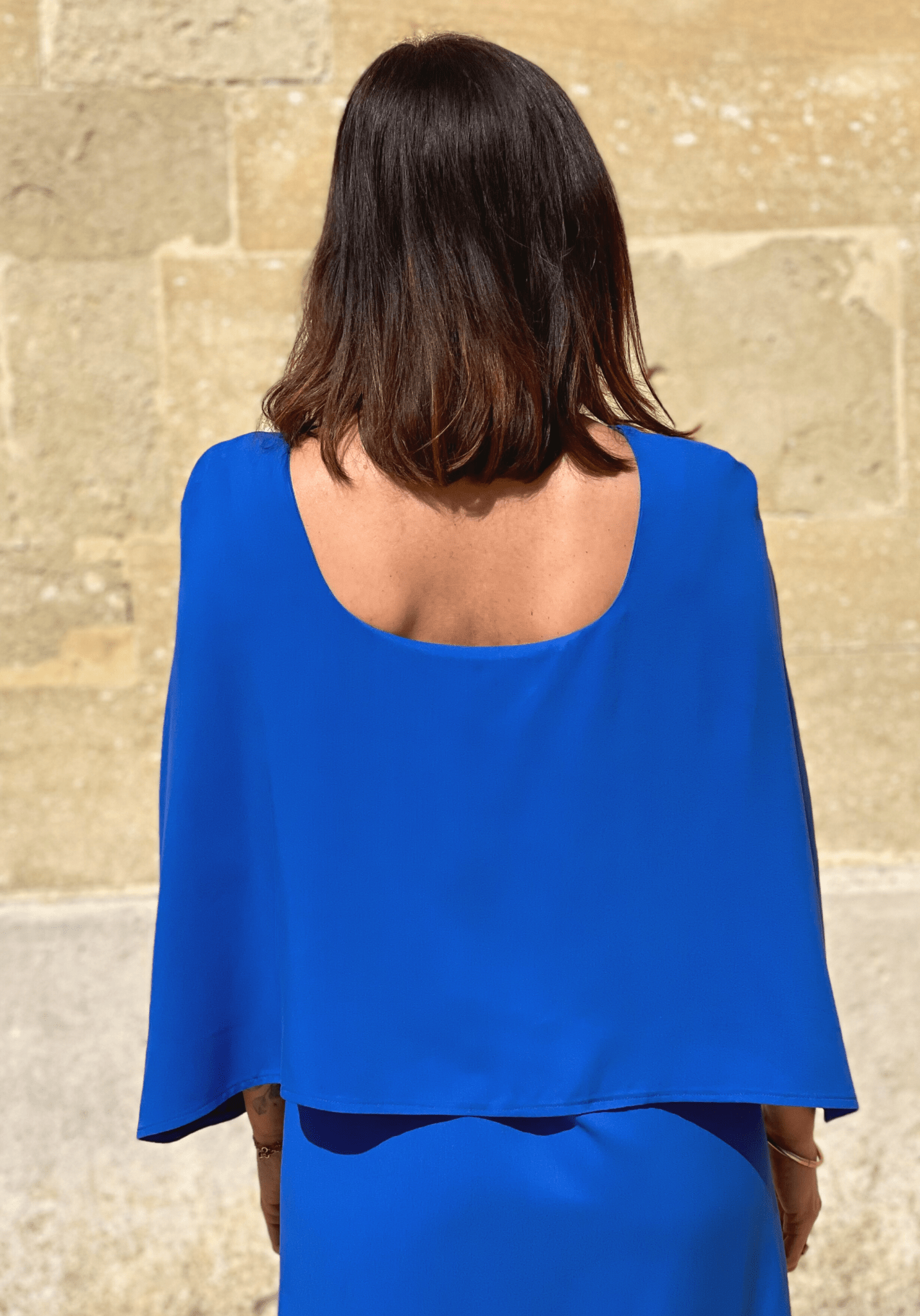 Patron couture robe cape Bonnie / PDF (A4, A3, A0, US Letter) - Cadres, Calques par Taille, Vidéoprojection - Maison Fauve