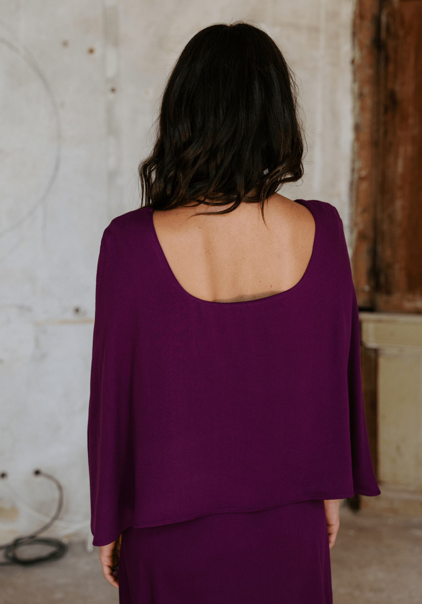 Patron couture robe cape Bonnie / PDF (A4, A3, A0, US Letter) - Cadres, Calques par Taille, Vidéoprojection - Maison Fauve