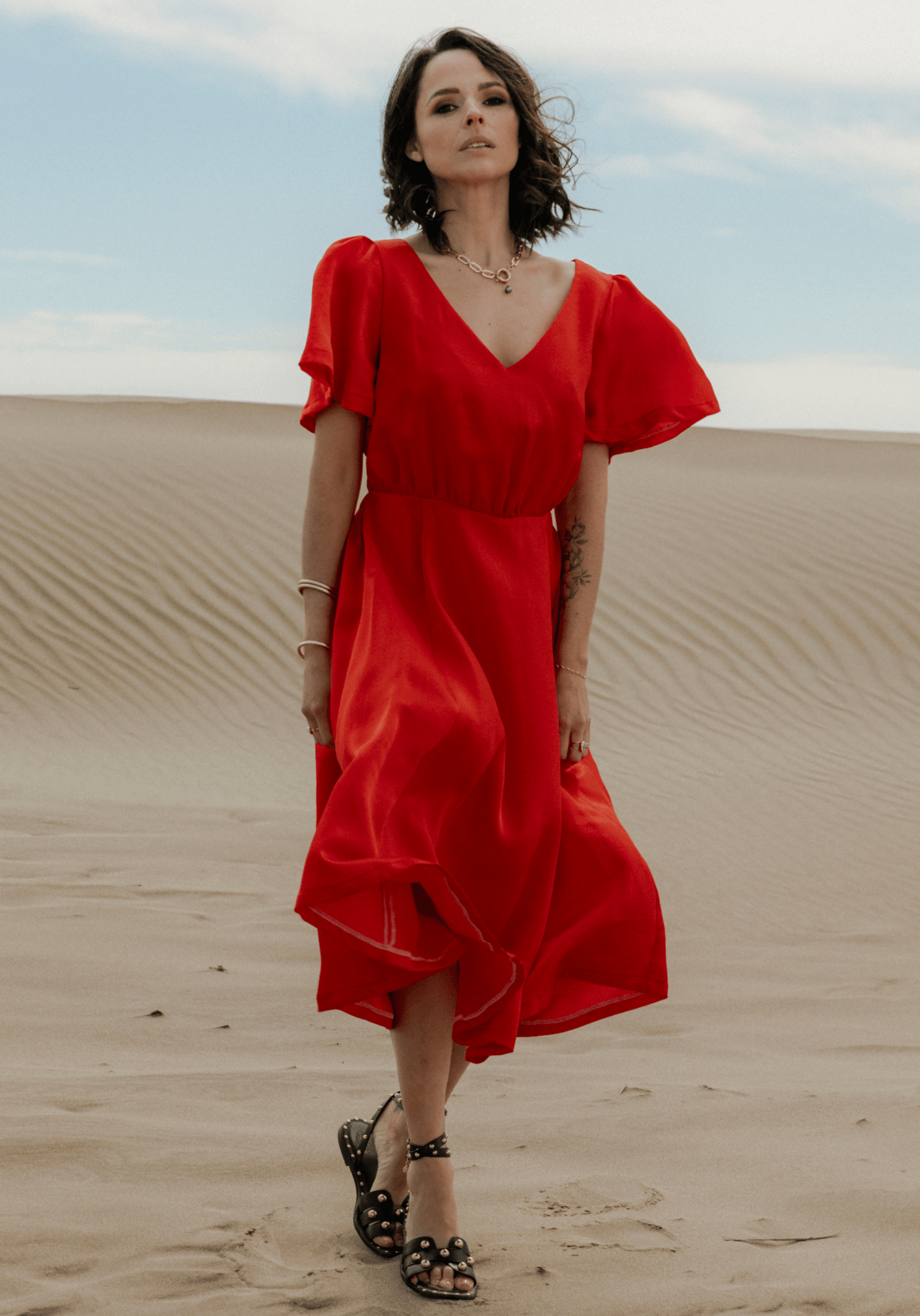 Patron couture robe Cuba Libre / PDF (A4, A3, A0, US Letter) - Cadres, Calques par Taille, Vidéoprojection - Maison Fauve