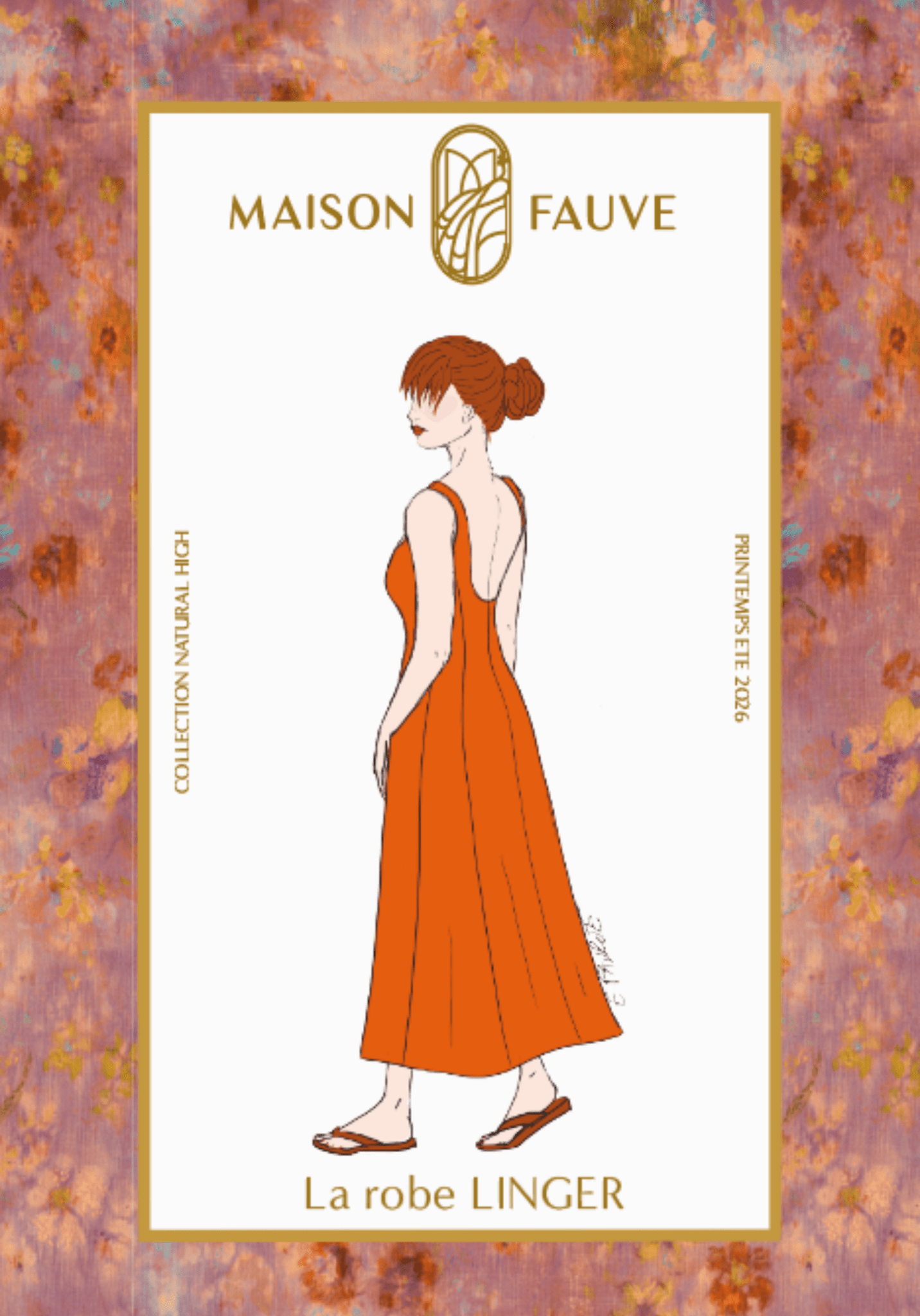 Patron couture robe Linger - Patron pochette - Maison Fauve