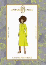 Patron couture robe Péninsule - Patron pochette - Maison Fauve