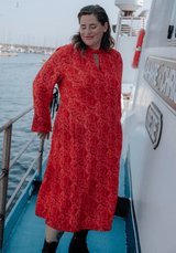 Patron couture robe Péninsule / PDF (A4, A3, A0, US Letter) - Cadres, Calques par Taille, Vidéoprojection - Maison Fauve