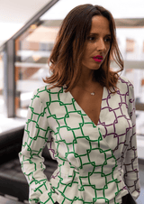Patron couture robe portefeuille Soho / PDF (A4, A3, A0, US Letter) - Cadres, Calques par Taille, Vidéoprojection - Maison Fauve