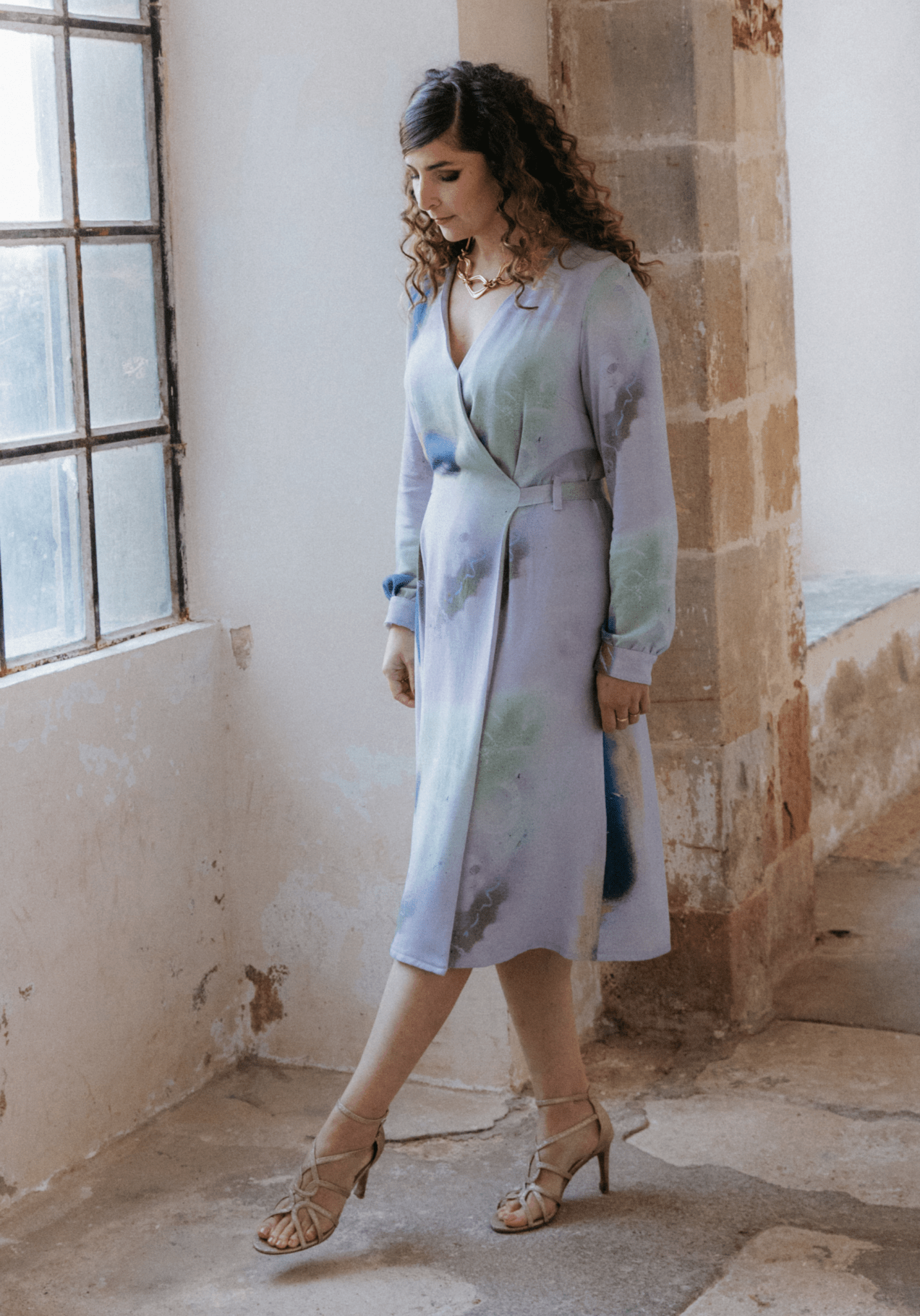 Patron couture robe portefeuille Soho / PDF (A4, A3, A0, US Letter) - Cadres, Calques par Taille, Vidéoprojection - Maison Fauve