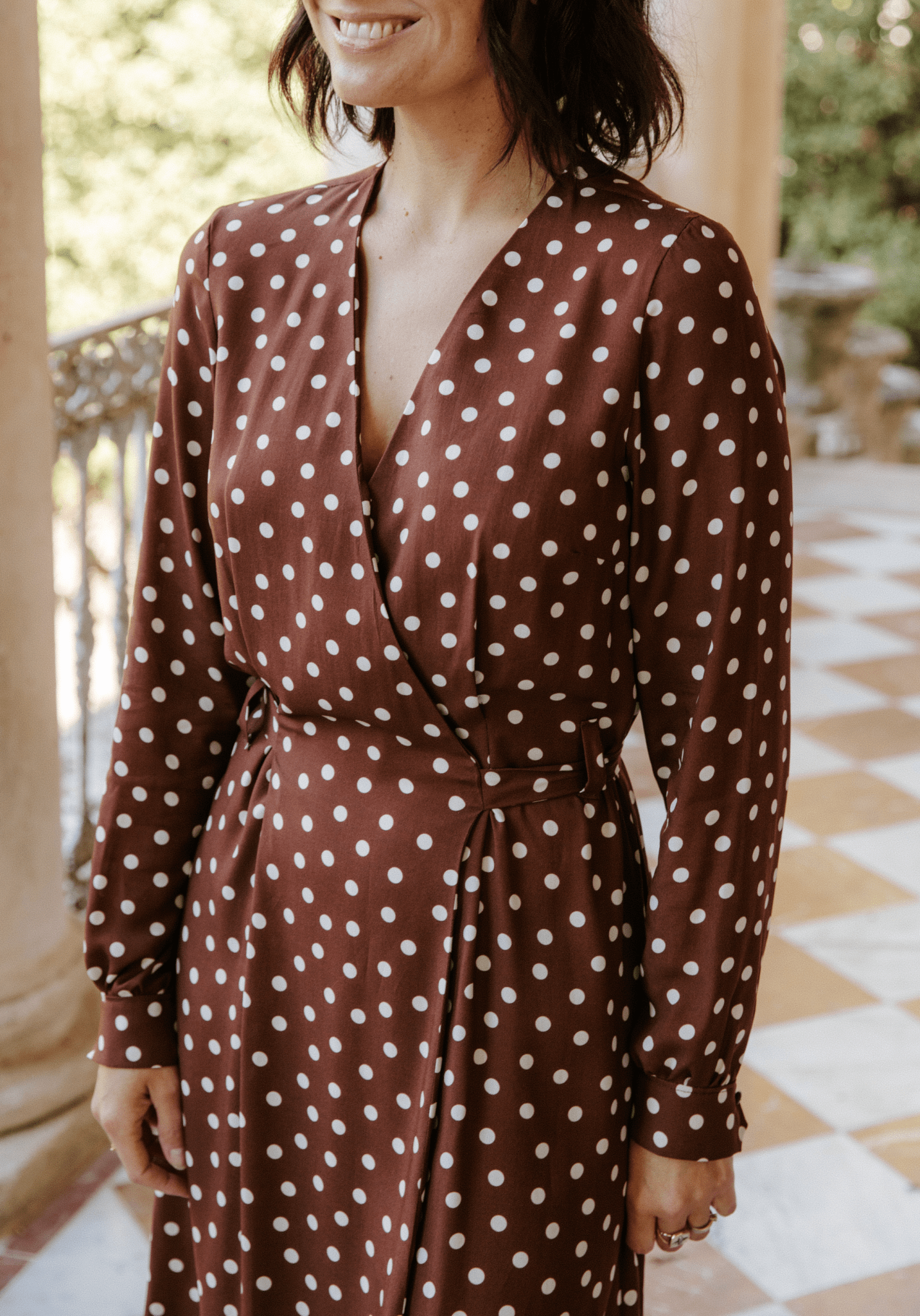 Patron couture robe portefeuille Soho / PDF (A4, A3, A0, US Letter) - Cadres, Calques par Taille, Vidéoprojection - Maison Fauve