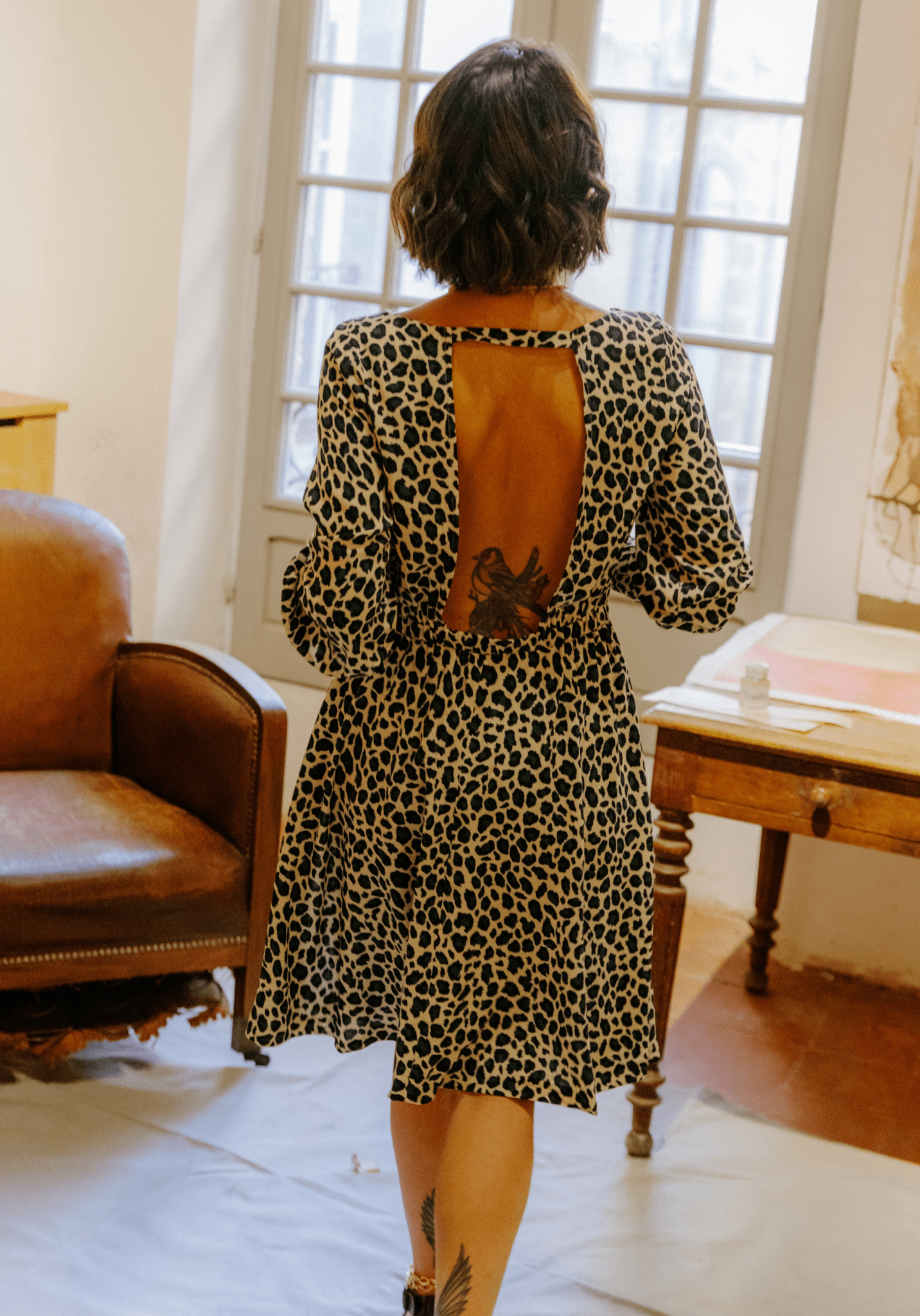 Patron couture robe Primrose / PDF (A4, A3, A0, US Letter) - Cadres, Calques par Taille, Vidéoprojection - Maison Fauve