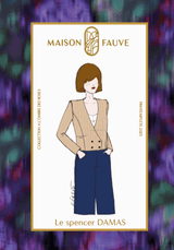 Patron couture spencer Damas / Patron pochette - Maison Fauve