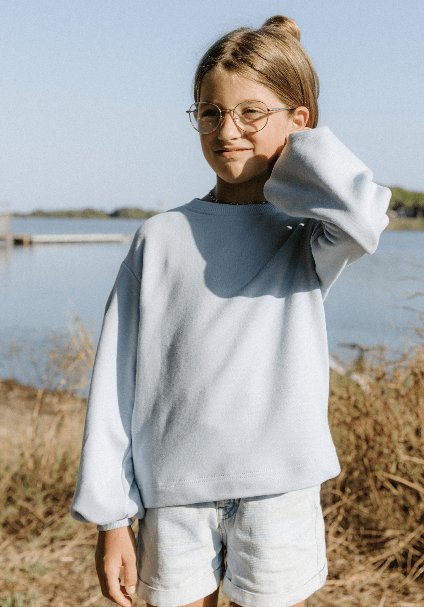 Patron couture sweat enfant Miss Granite / PDF (A4, A3, A0, US Letter) - Cadres, Calques par Taille, Vidéoprojection - Maison Fauve