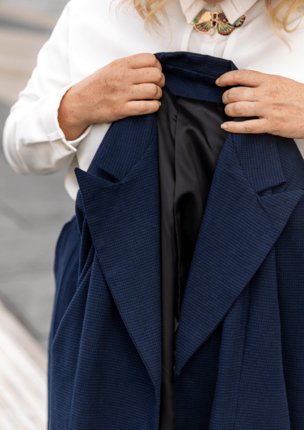 Patron couture veste blazer Manhattan / PDF (A4, A3, A0, US Letter) - Cadres, Calques par Taille, Vidéoprojection - Maison Fauve