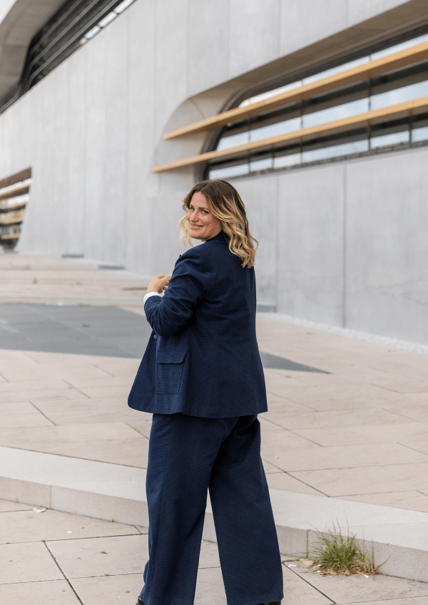 Patron couture veste blazer Manhattan / PDF (A4, A3, A0, US Letter) - Cadres, Calques par Taille, Vidéoprojection - Maison Fauve