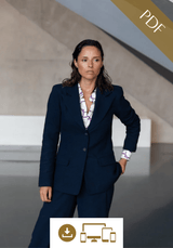 Patron couture veste blazer Manhattan / PDF (A4, A3, A0, US Letter) - Cadres, Calques par Taille, Vidéoprojection - Maison Fauve