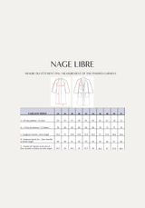 Patron couture veste Nage Libre / PDF (A4, A3, A0, US Letter) - Cadres, Calques par Taille, Vidéoprojection - Maison Fauve