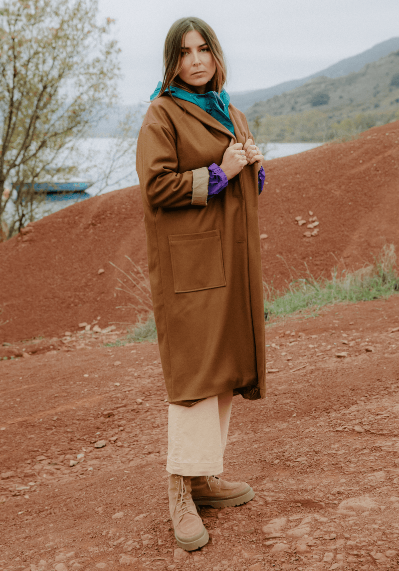 Pam coat pattern / Pouch pattern – Maison Fauve