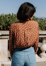 Patron couture chemisier Scala  / PDF (A4, A3, A0, US Letter) - Cadres, Calques par Taille, Vidéoprojection