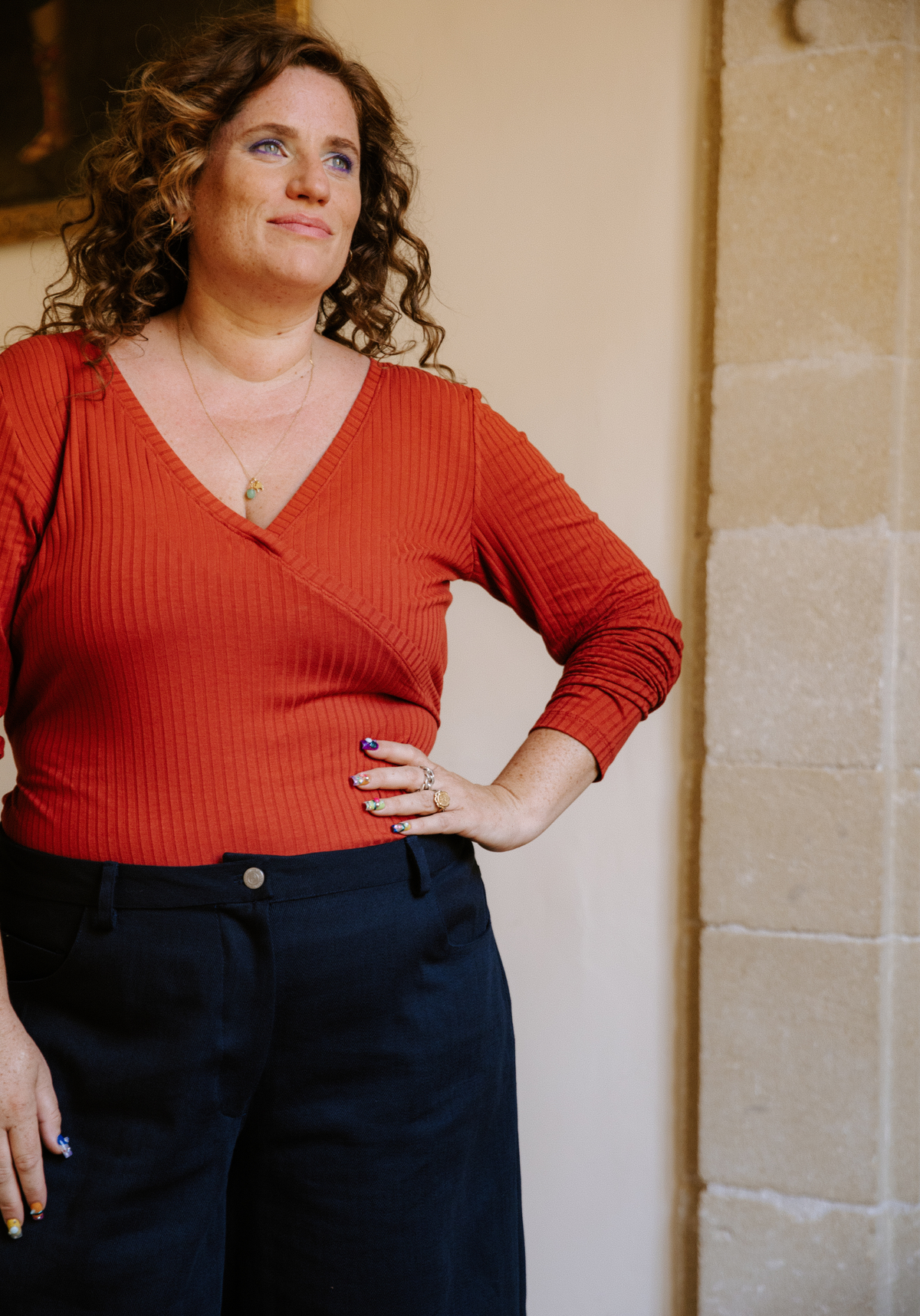 Ludmilla knit dress, top sewing pattern - Paper pattern