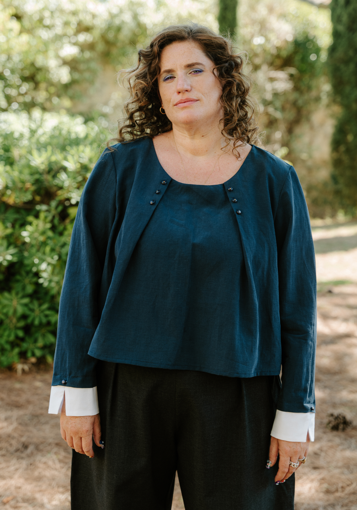 Folio blouse sewing pattern - Envelope pattern