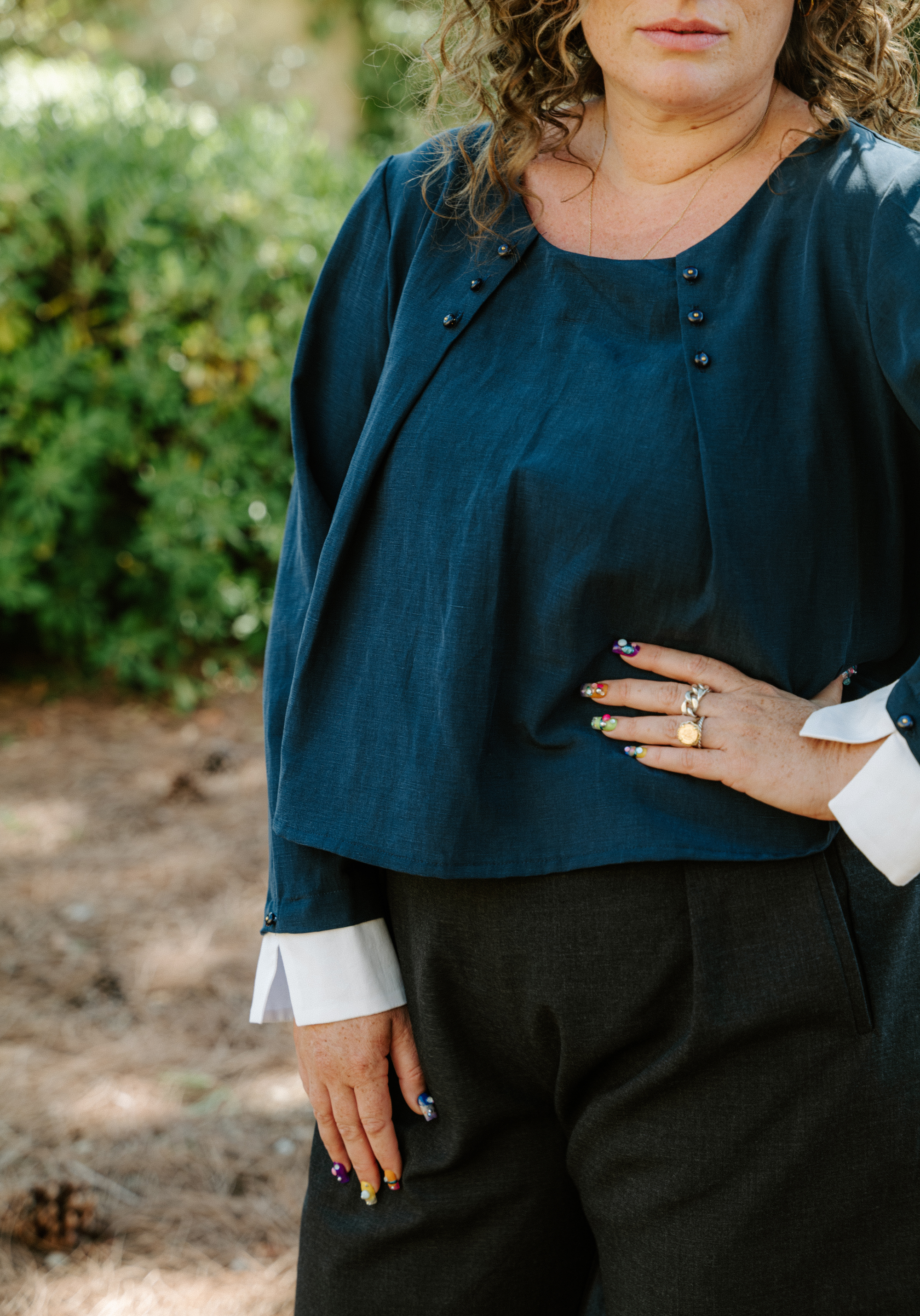 Folio blouse sewing pattern - Envelope pattern