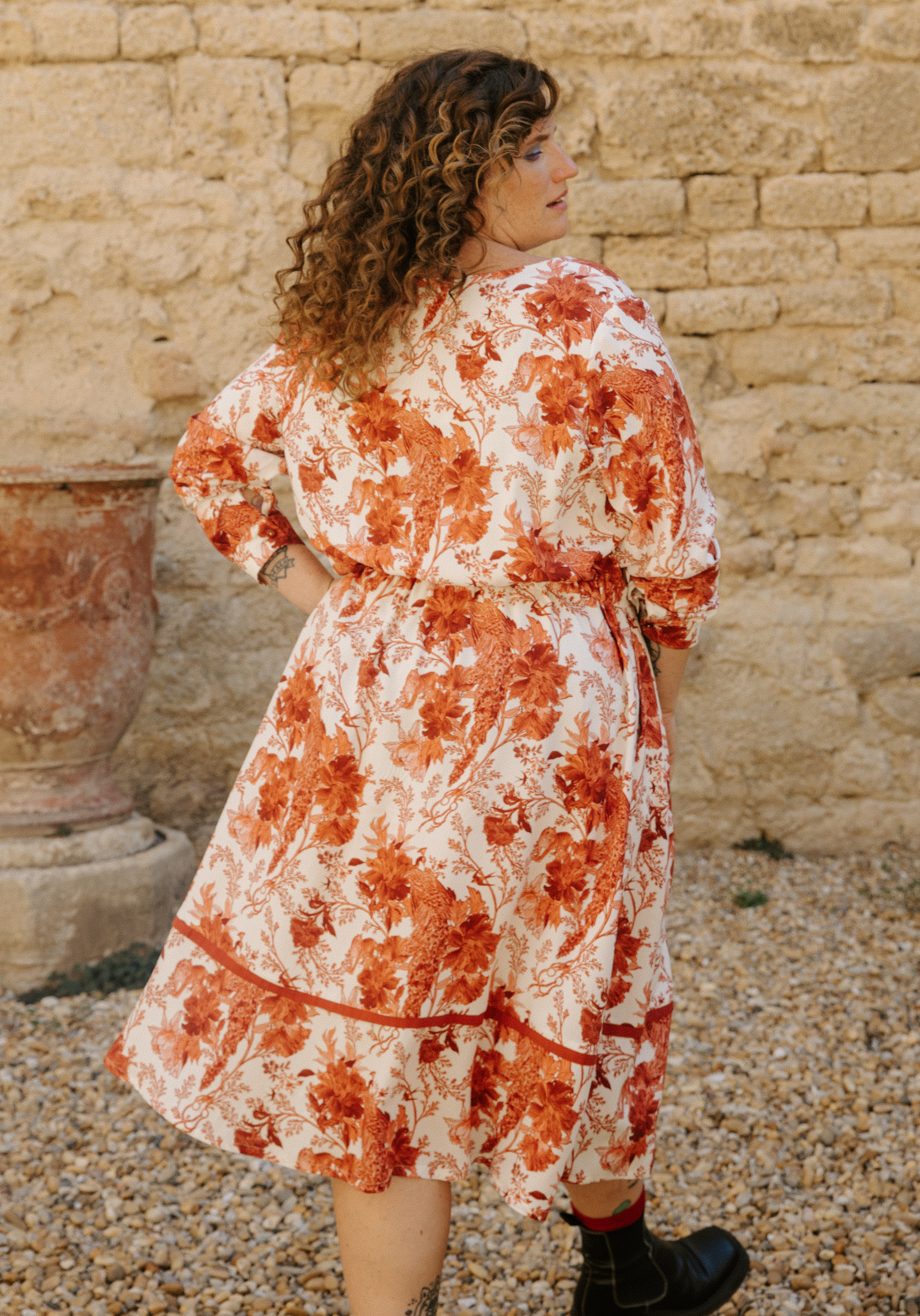 Prose dress sewing pattern - Envelope pattern