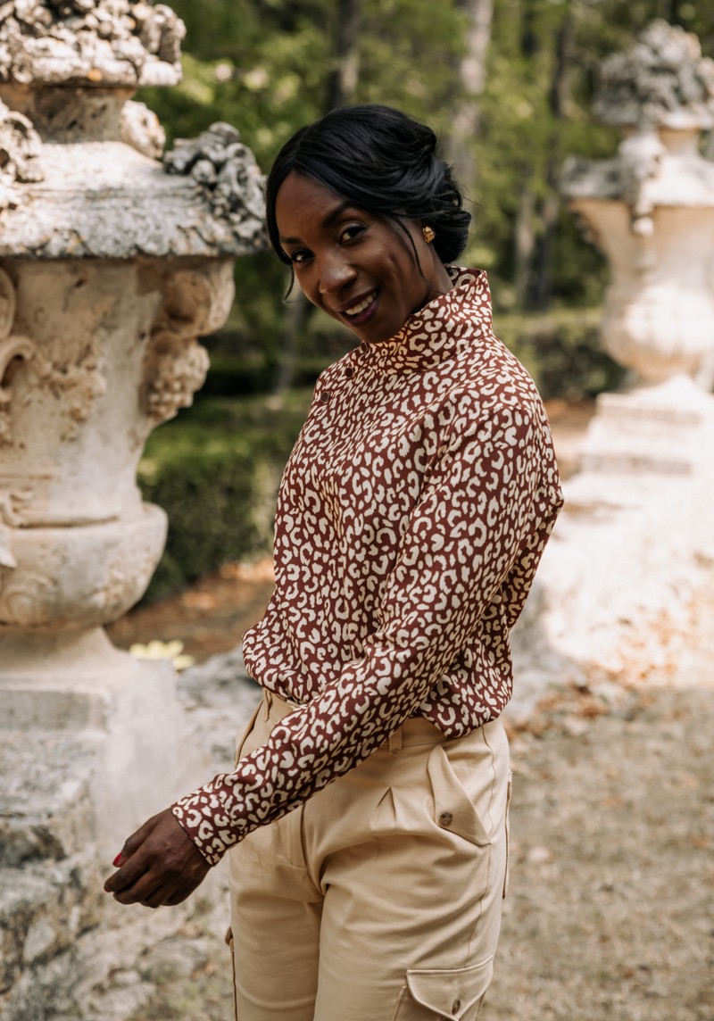 Dress sewing pattern, Soliflore blouse / Pouch pattern