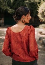 Patron couture blouse Cicadella / PDF (A4, A3, A0, US Letter) - Cadres, Calques par Taille, Vidéoprojection