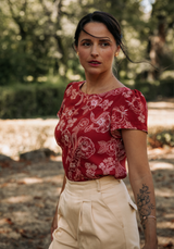 Patron couture blouse Cicadella / PDF (A4, A3, A0, US Letter) - Cadres, Calques par Taille, Vidéoprojection