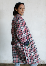 Marcello coat sewing pattern - Clutch pattern