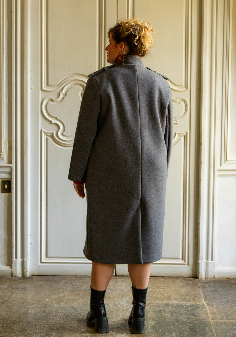 Patron couture manteau Tigris / PDF (A4, A3, A0, US Letter) - Cadres, Calques par Taille, Vidéoprojection