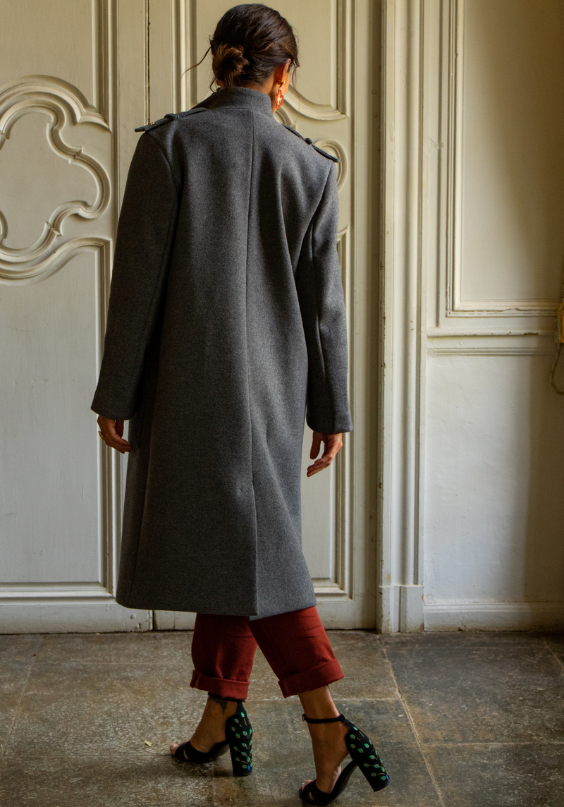 Patron couture manteau Tigris / PDF (A4, A3, A0, US Letter) - Cadres, Calques par Taille, Vidéoprojection