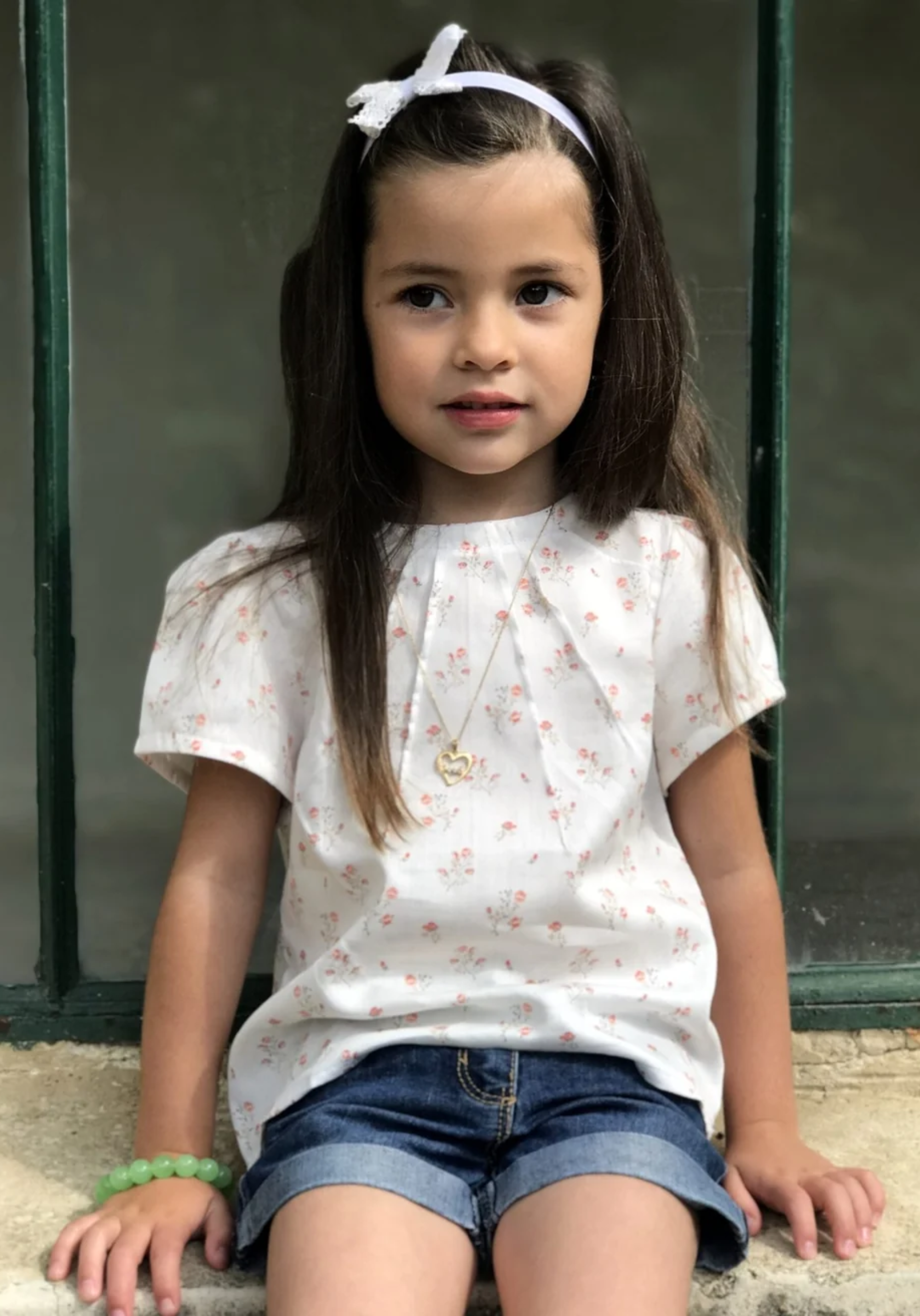 Miss Zenith Girls' Blouse Sewing Pattern - Printed Pattern