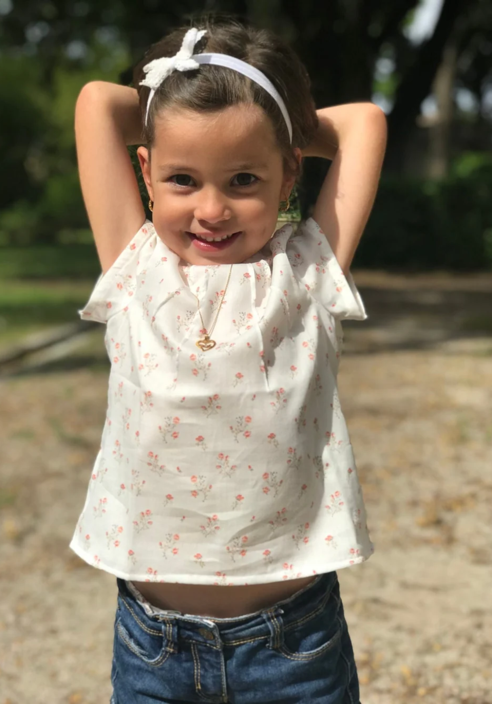 Miss Zenith Girls' Blouse Sewing Pattern - Printed Pattern
