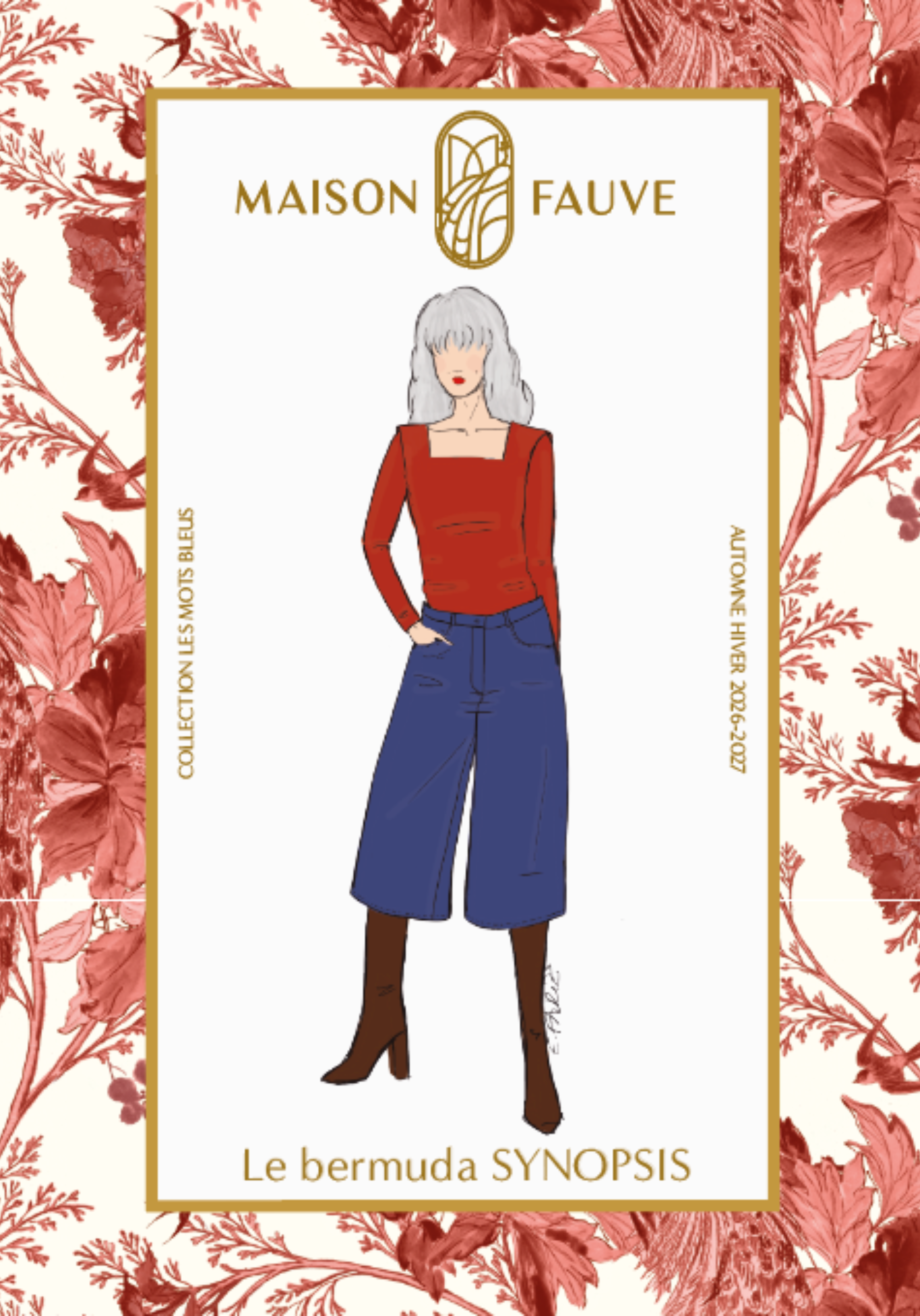 Patron couture bermuda Synopsis - Patron pochette