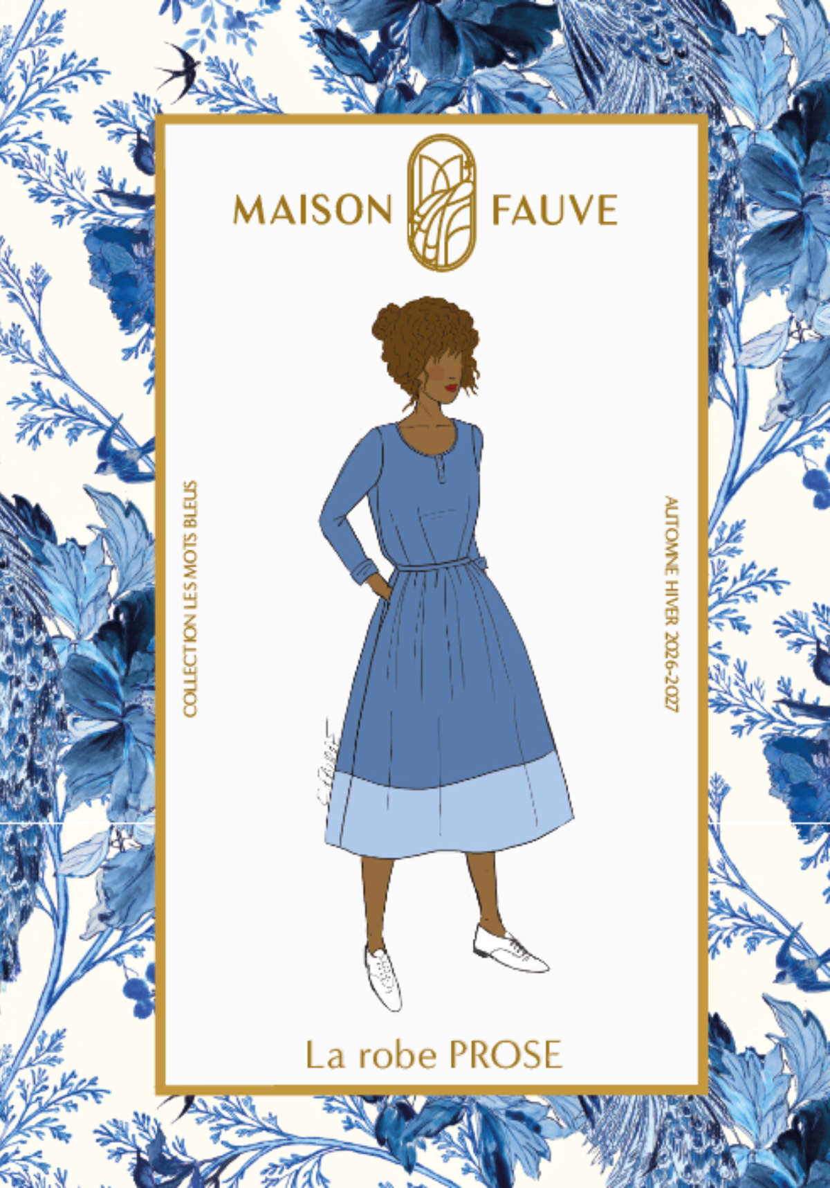 Prose dress sewing pattern - Envelope pattern